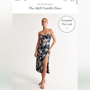 A&F Camille Dress-floral